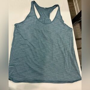 🩵 Lululemon Cool Racerback Tank – Heathered Teal Blue (Size 8-10)